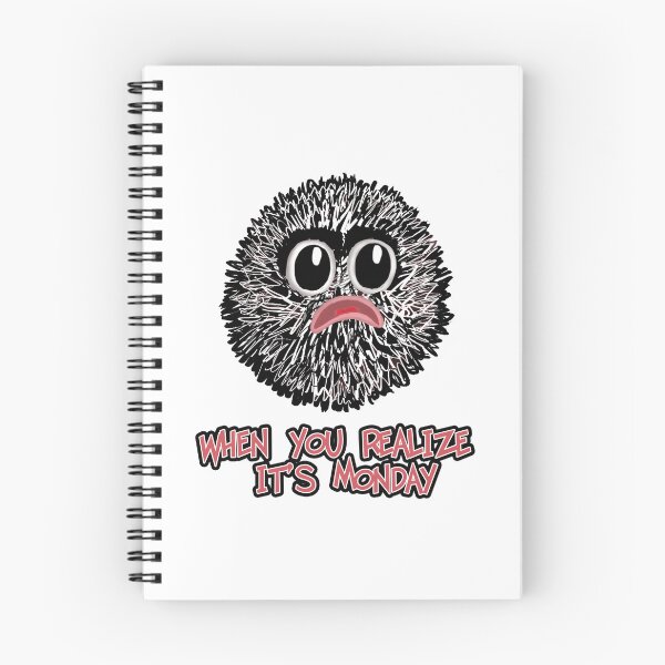 Item preview, When you realize it's Monday. Fictional comic creature designed and sold by ZorianArt.