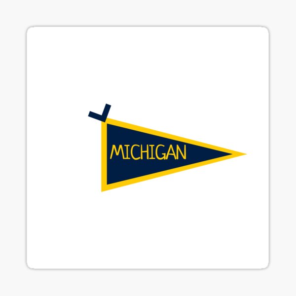 Item preview, UMICH PENNANT designed and sold by savory-munchkin.