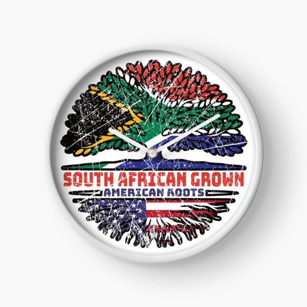 Item preview, US American USA United States South African South Africa Tree Roots Flag designed and sold by FlagX.