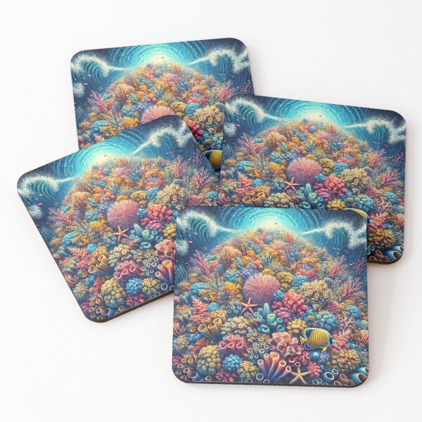 Item preview, Coral Reef Bloom designed and sold by WildVista.