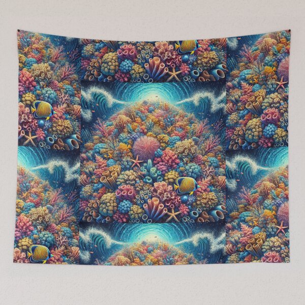 Item preview, Coral Reef Bloom designed and sold by WildVista.