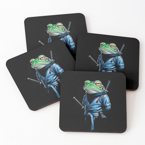 Item preview, Enigmatic Ninja Frog Logo. designed and sold by GraveKey.