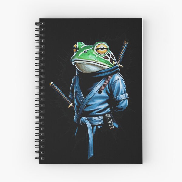 Item preview, Enigmatic Ninja Frog Logo. designed and sold by GraveKey.