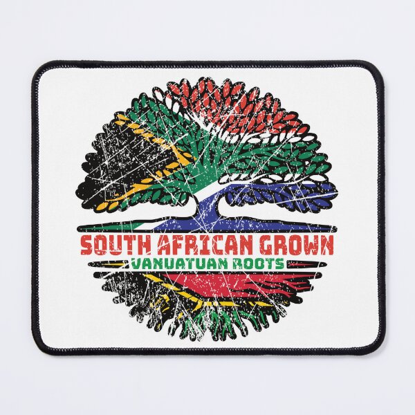 Item preview, Vanuatu Vanuatuan Vanuan South African South Africa Tree Roots Flag designed and sold by FlagX.