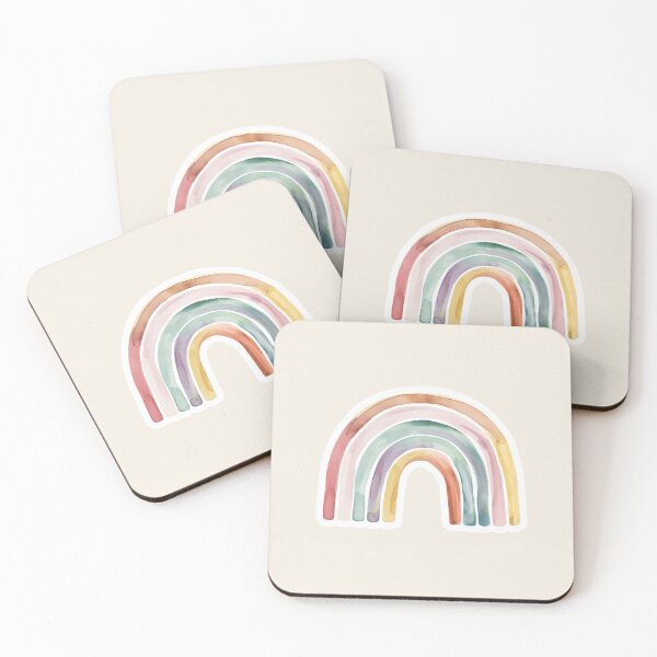 Item preview, Boho Rainbow Sticker designed and sold by ffatts.