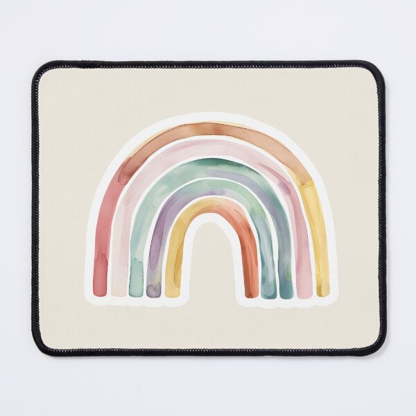 Item preview, Boho Rainbow Sticker designed and sold by ffatts.