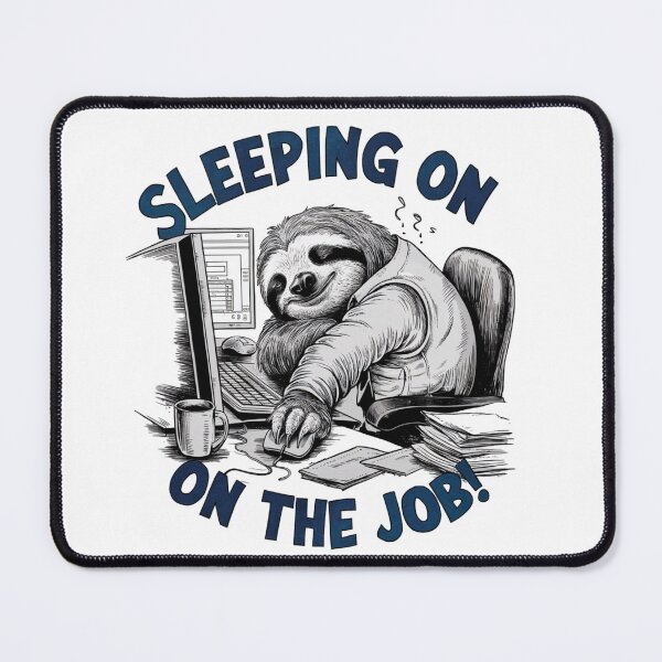 Item preview, Sleeping on the Job designed and sold by Gentle40Winks.