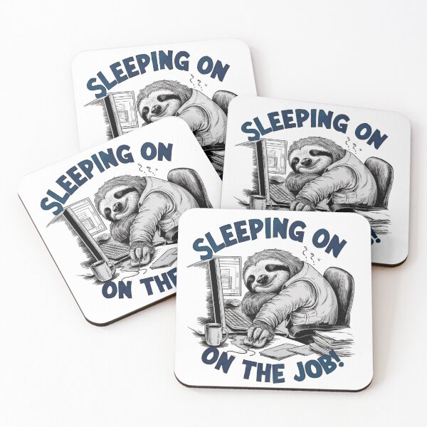 Item preview, Sleeping on the Job designed and sold by Gentle40Winks.