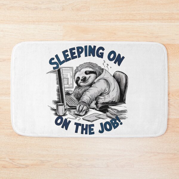 Item preview, Sleeping on the Job designed and sold by Gentle40Winks.
