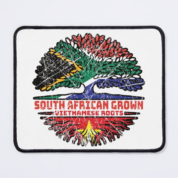 Item preview, Vietnamese Vietnam South African South Africa Tree Roots Flag designed and sold by FlagX.