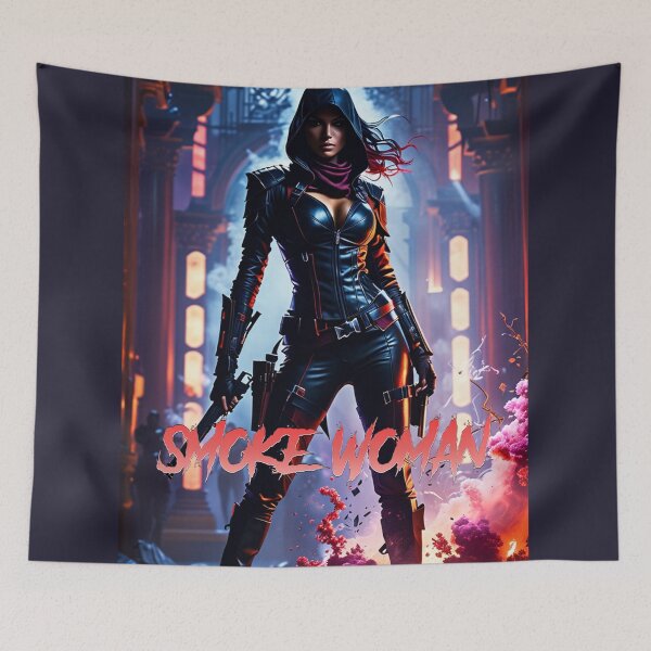 Item preview, Mysterious Female Shadow Assassin designed and sold by Jr-Mensagens.