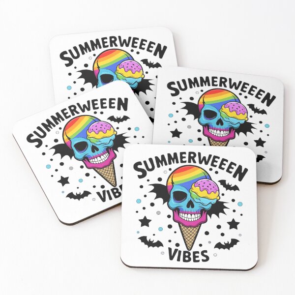 Item preview, Cute Summerween Vibes Skeleton Ice Cream Summer Vacation designed and sold by VividPrints Store (+7k ⭐⭐⭐⭐⭐).