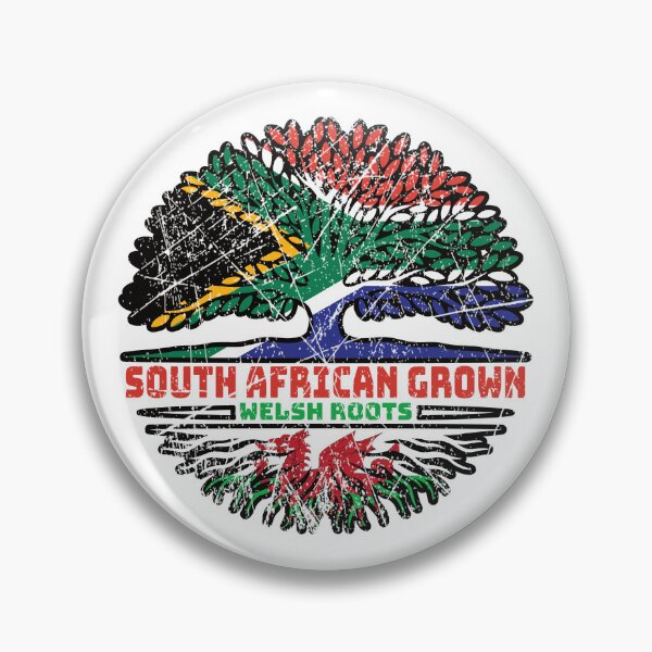 Item preview, Welsh Wales South African South Africa Tree Roots Flag designed and sold by FlagX.