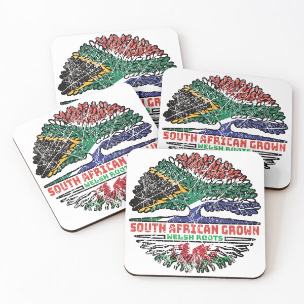 Item preview, Welsh Wales South African South Africa Tree Roots Flag designed and sold by FlagX.