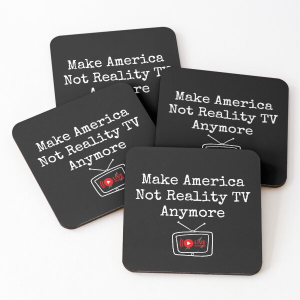 Item preview, Make America Not Reality TV Anymore Save Democracy Political Design designed and sold by EarthArtDesigns.