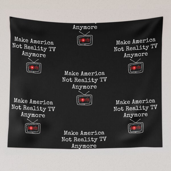 Item preview, Make America Not Reality TV Anymore Save Democracy Political Design designed and sold by EarthArtDesigns.