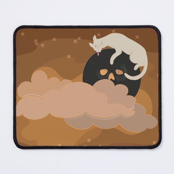 Item preview, Cat on the midnight moon designed and sold by Thalia Roman.