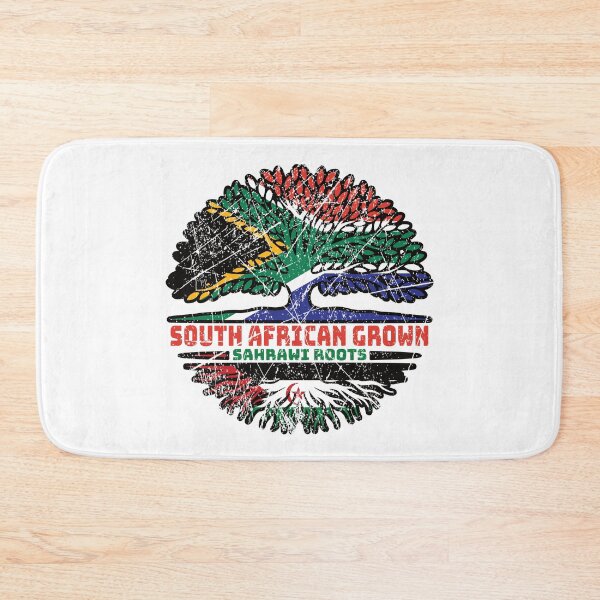 Item preview, Western Sahara Sahrawi South African South Africa Tree Roots Flag designed and sold by FlagX.