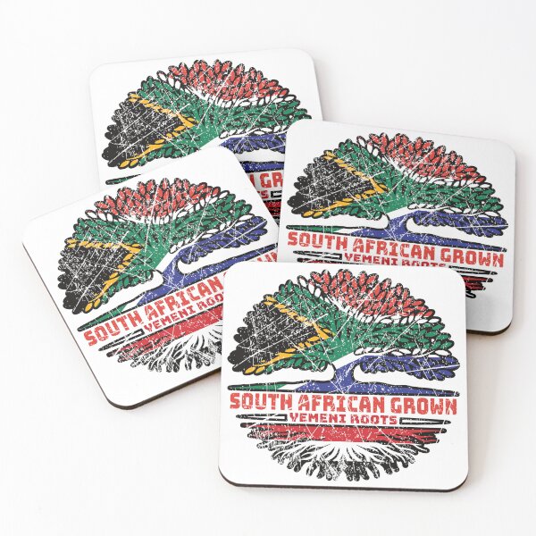 Item preview, Yemen Yemeni South African South Africa Tree Roots Flag designed and sold by FlagX.
