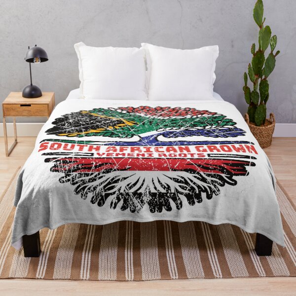 Item preview, Yemen Yemeni South African South Africa Tree Roots Flag designed and sold by FlagX.