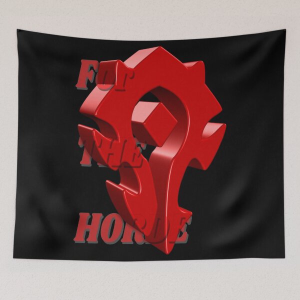 Item preview, 7609_1 Horde logo "For the Horde" from the game World of warcraft - WoW- designed and sold by Magic3D.
