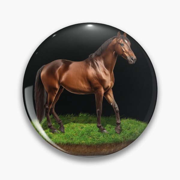 Item preview, bay. horse with black on the legs designed and sold by unicreationx.