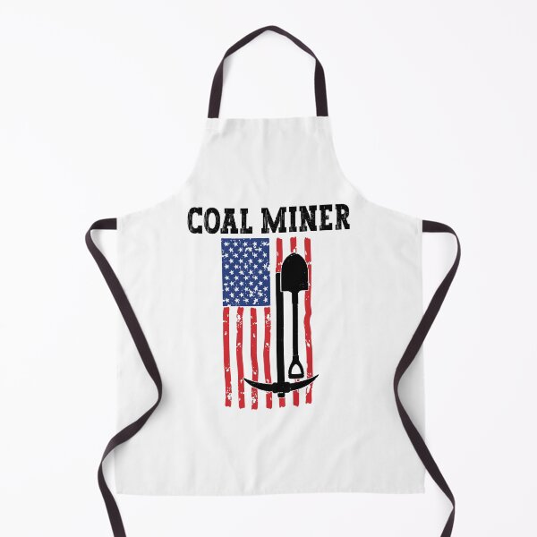 Item preview, Coal Miner Patriotic American Flag designed and sold by belladesign7.
