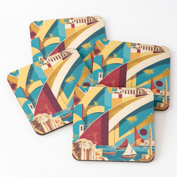 Item preview, Heraklion Greece Vintage Travel Retro Tourism  designed and sold by TravelersGems.