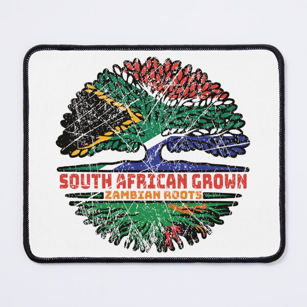 Item preview, Zambia Zambian South African South Africa Tree Roots Flag designed and sold by FlagX.