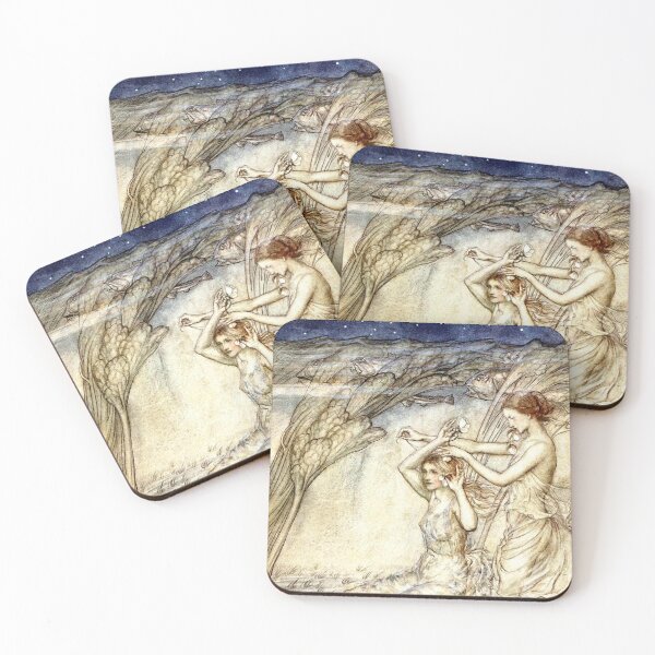 Item preview, Sabrina - Comus - Arthur Rackham designed and sold by forgottenbeauty.