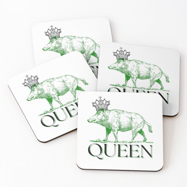 Item preview, Queen wild pig designed and sold by inventosbyjuli.