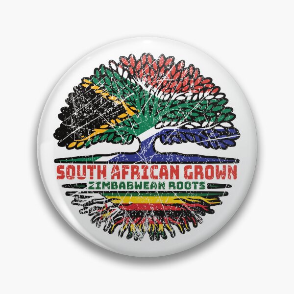 Item preview, Zimbabwe Zimbabwean South African South Africa Tree Roots Flag designed and sold by FlagX.