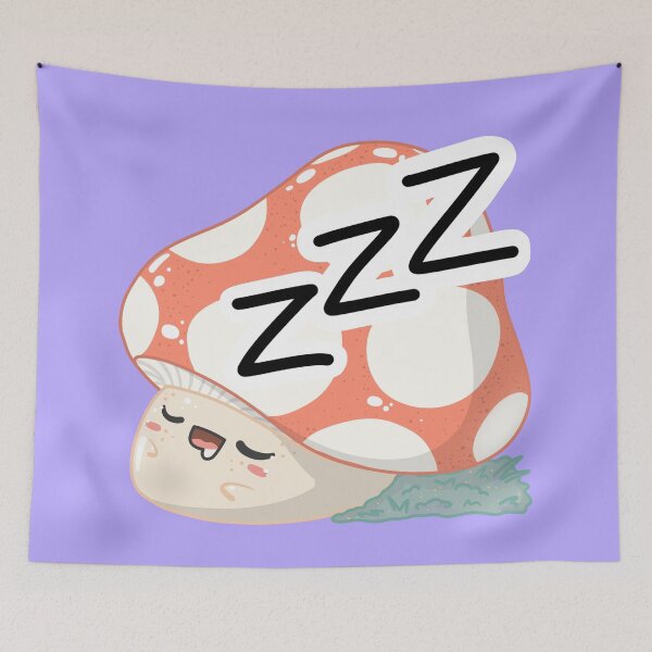 Item preview, Sleepy Red Cap designed and sold by TamaraTretiak.