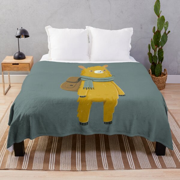 Item preview, Cute Llama Hiking Outdoor Adventure designed and sold by Wild-Co.