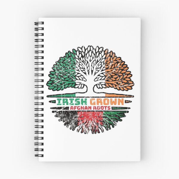 Item preview, Afghanistan Afghan Irish Ireland Tree Roots Flag designed and sold by FlagX.