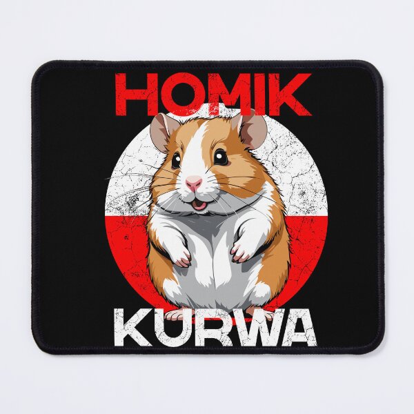 Item preview, Homik Kurwa Polish Meme Funny Saying designed and sold by LuminOrb.