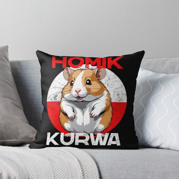 Item preview, Homik Kurwa Polish Meme Funny Saying designed and sold by LuminOrb.