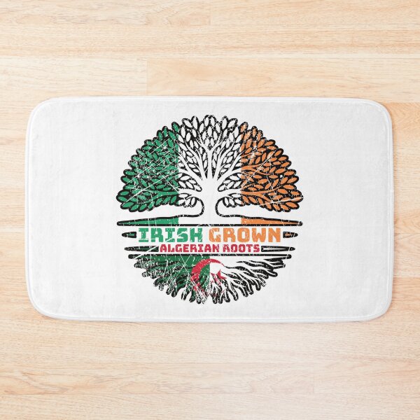 Item preview, Algeria Algerian Irish Ireland Tree Roots Flag designed and sold by FlagX.