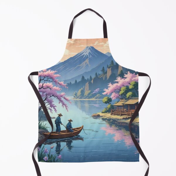Artikelvorschau, Japanische Flusslandschaft entworfen und verkauft von Asiantrendzz.