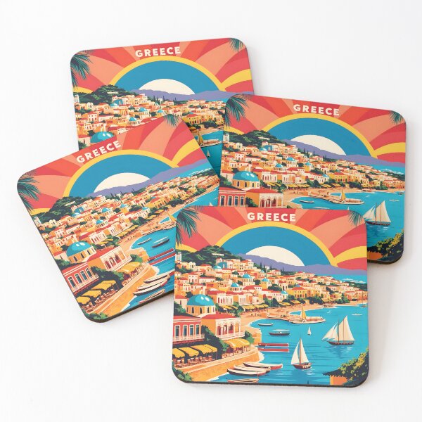 Item preview, Volos Greece Vintage Travel Retro Tourism  designed and sold by TravelersGems.