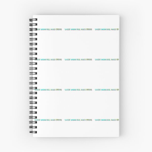 Item preview, Where Words Fail, Music Speaks designed and sold by GrizzlyCollective.