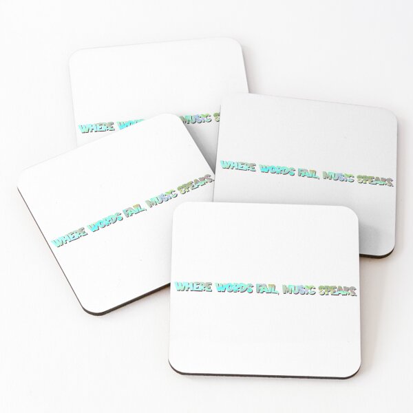 Item preview, Where Words Fail, Music Speaks designed and sold by GrizzlyCollective.