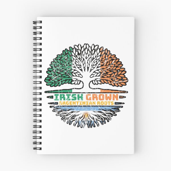 Item preview, Argentina Argentine Argentinean Argentinian Irish Ireland Tree Roots Flag designed and sold by FlagX.