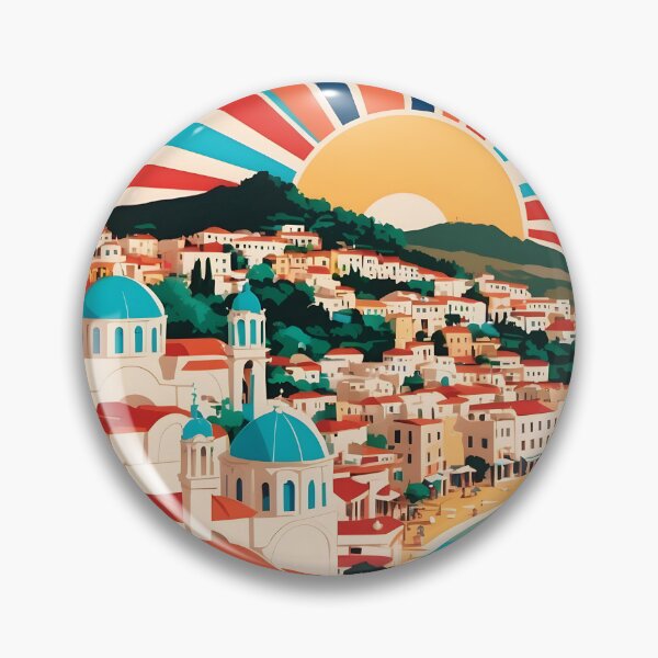 Item preview, Volos Greece Vintage Travel Retro Tourism  designed and sold by TravelersGems.