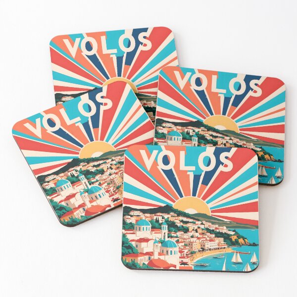 Item preview, Volos Greece Vintage Travel Retro Tourism  designed and sold by TravelersGems.
