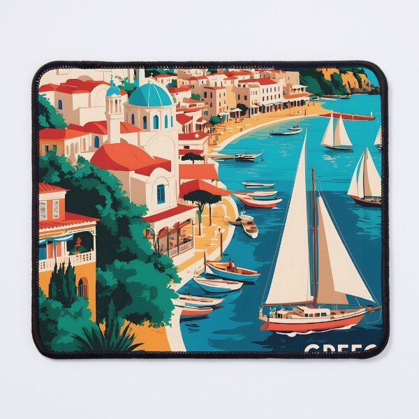 Item preview, Volos Greece Vintage Travel Retro Tourism  designed and sold by TravelersGems.