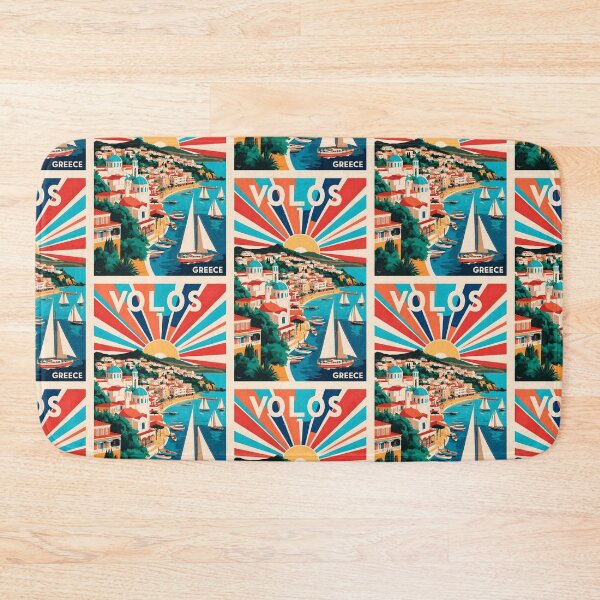 Item preview, Volos Greece Vintage Travel Retro Tourism  designed and sold by TravelersGems.