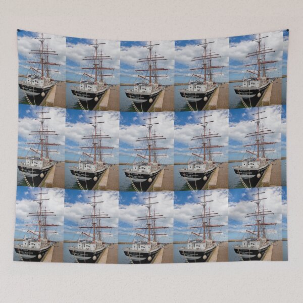 Item preview, Tall Ship berthed on River Blyth designed and sold by Violaman.