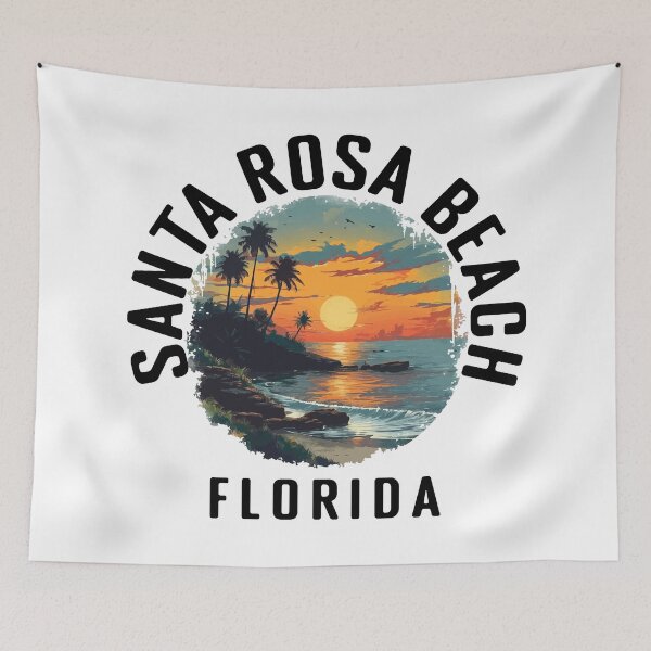 Item preview, Santa Rosa Beach - Florida (with Black Lettering) designed and sold by VelvetRoom.