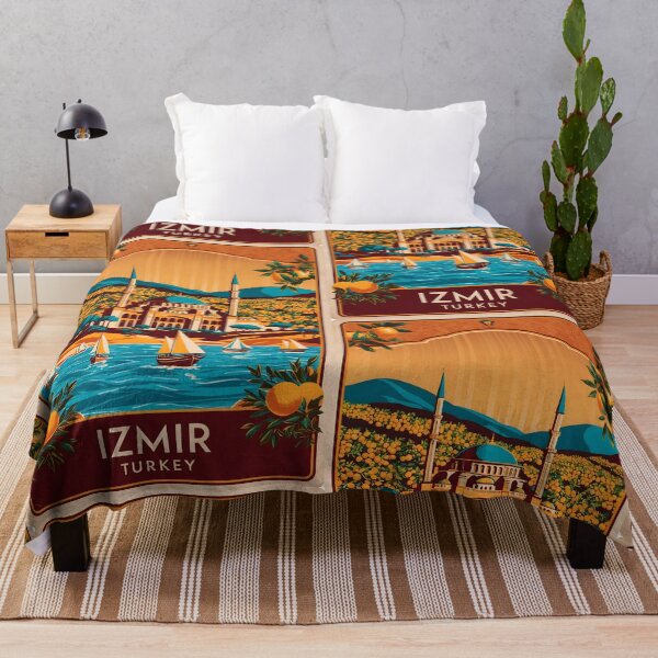 Item preview, Izmir Turkey Vintage Travel Tourism  designed and sold by TravelersGems.